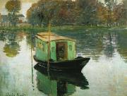 Claude Monet Le Bateau atelier Spain oil painting artist